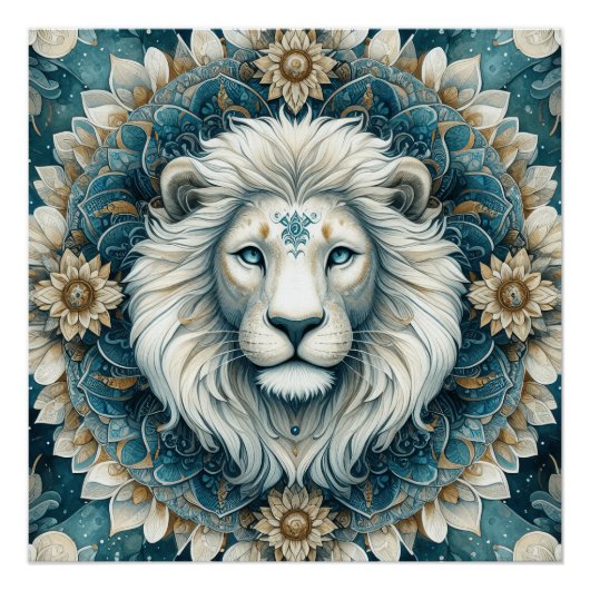 Mandala King Perfect Poster (Voorkant)