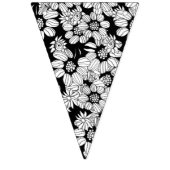 mandala kleurpagina voor kalmering vlaggetjes (Tweede vlag)