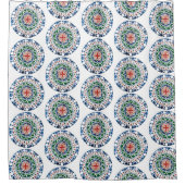 Mandala kleurrijk douchegordijn (Voorkant)