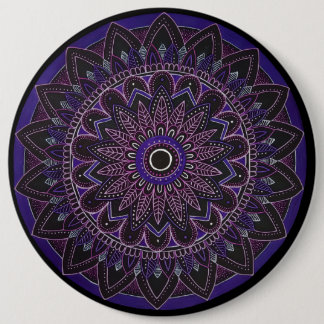 mandala knoop ronde button 6,0 cm