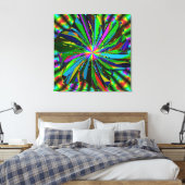 Mandala Kunst Canvas Afdruk (Insitu (Slaapkamer))