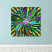 Mandala Kunst Canvas Afdruk (Insitu (Houten vloer))