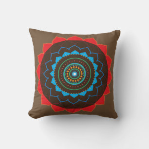 Mandala Kunst Kussen