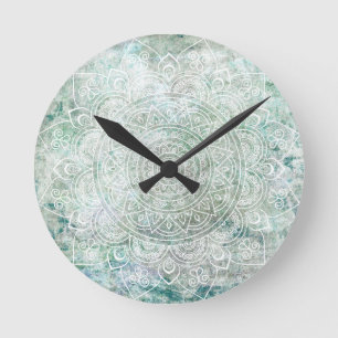 Mandala kunst ronde klok