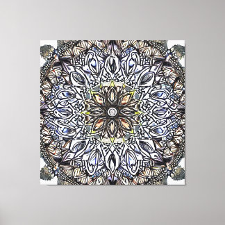 Mandala-kunstwandbekleding Canvas Afdruk