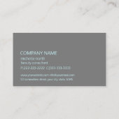 Mandala Lace Lt. Blue ID968 Visitekaartje (Achterkant)