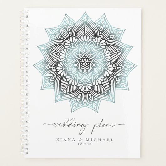 Mandala Lace Mariage lt. Blue ID968 (Devant)