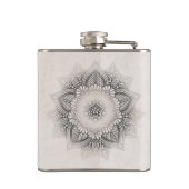 Mandala Lace Neutrals ID478 Heupfles (Achterkant)