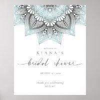 Mandala Lace Vrijgezellenfeest Welcome Lt. Blue ID