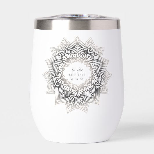 Mandala Lace Wedding Neutrals ID478 (Voorkant)