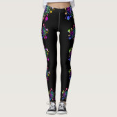Mandala Leggings Fun Color Galaxy Bright Star (Devant)
