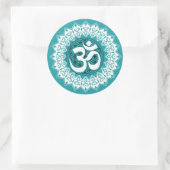 Mandala Levensbloem OM Sticker (Tas)