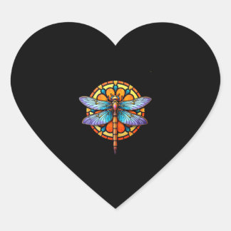 Mandala Libel Lumineuze Heilige Geometrie Spiritue Hart Sticker