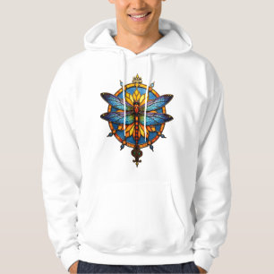 Mandala Libel Lumineuze Heilige Geometrie Spiritue Hoodie