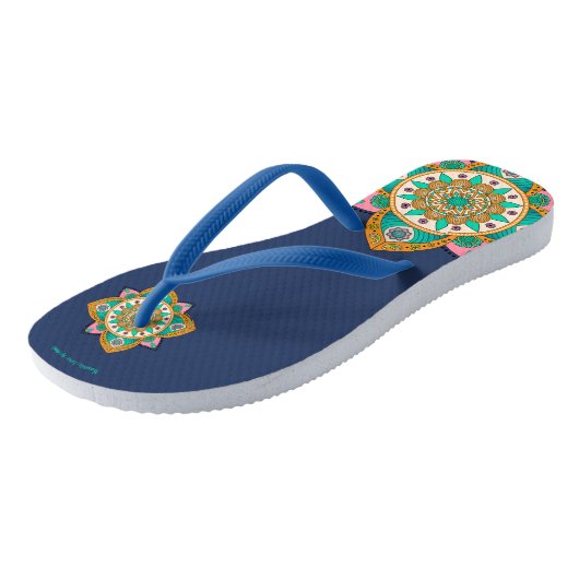 Mandala Lima Teenslippers (Schuin)