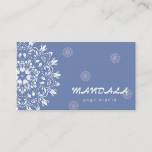 MANDALA LOGO GEPERSONALISEERD YOGA INSTRUCTOR VISITEKAARTJE