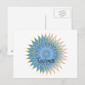 Mandala Lotus Blossom Thunder_Cove Briefkaart (Voorkant / Achterkant)