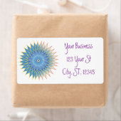 Mandala Lotus Blossom Thunder_Cove Etiket (Insitu)