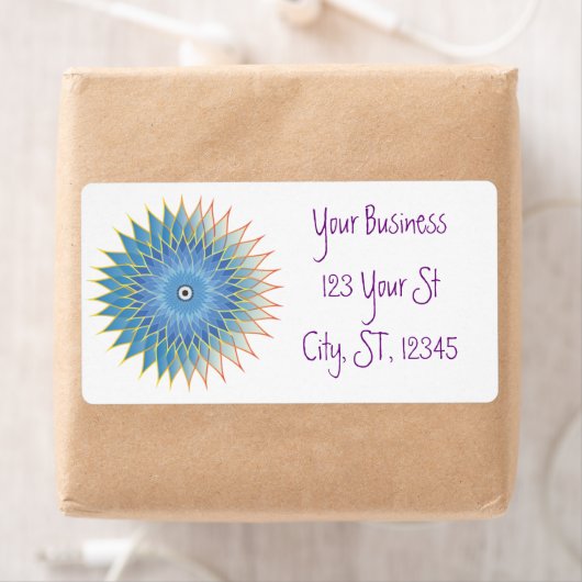 Mandala Lotus Blossom Thunder_Cove Etiket (Insitu)