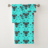 Mandala Luxe Turquoise" (En situation)