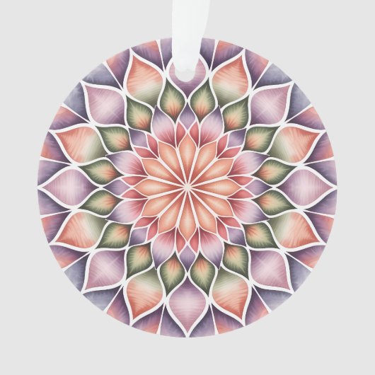 Mandala magenta victorien (devant)