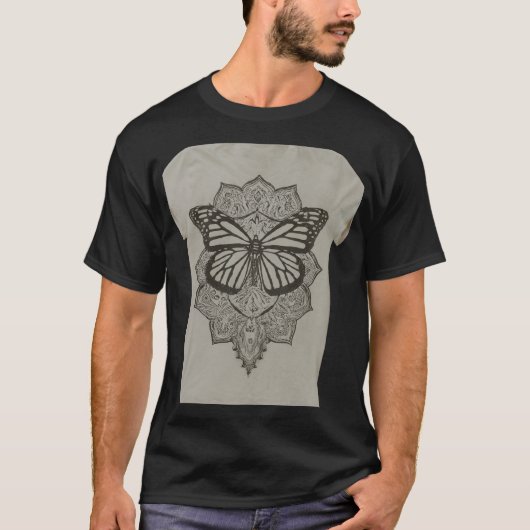 Mandala Magic: Een Boho-droom T-shirt (Voorkant)