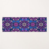Mandala Magic Yoga Mat – Vibrant Purple & Pink (Voorkant (horizontaal))