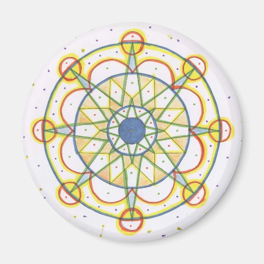 mandala magneet (Voorkant)