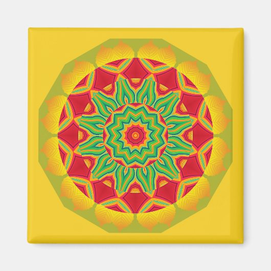 Mandala Magnet (Devant)