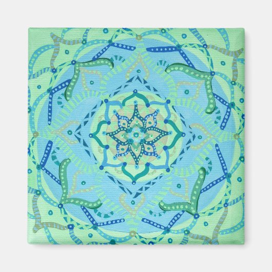 Mandala Magnet (Devant)