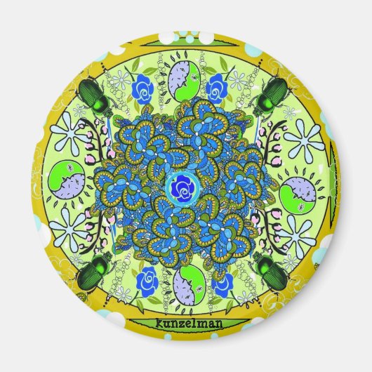 MANDALA MAGNET "BOG OUG" (Devant)