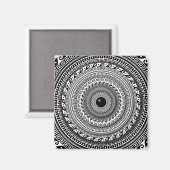 Mandala Magnet Magneet (Voorkant / Achterkant)