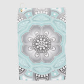 Mandala maken, alle punten voor één 1 golfhanddoek (Voorkant)