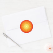 Mandala Makua'Uwila 7 Ronde Sticker (Envelop)