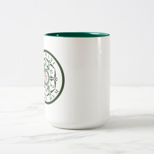 Mandala Mantra 2-tone koffie Mok (Center)