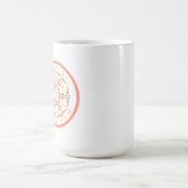 Mandala Mantra Mug à café à deux tons (Centre)