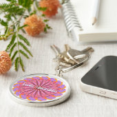 Mandala  Mantra Sleutelhanger (Zijkant)