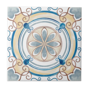 Mandala/Marokkaans Tile Patroon  Tegeltje