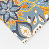 Mandala/Marokkaans Tile Pattern Fleece Deken (Hoek)