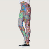 Mandala/Marokkaans Tile Pattern Leggings (Links)