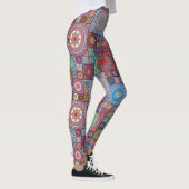 Mandala/Marokkaans Tile Pattern Leggings (Rechts)