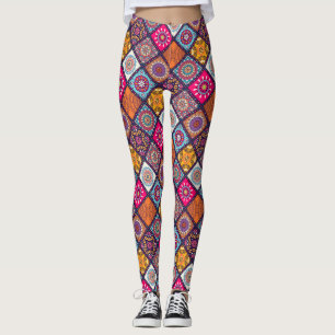 Mandala/Marokkaans Tile Pattern Leggings