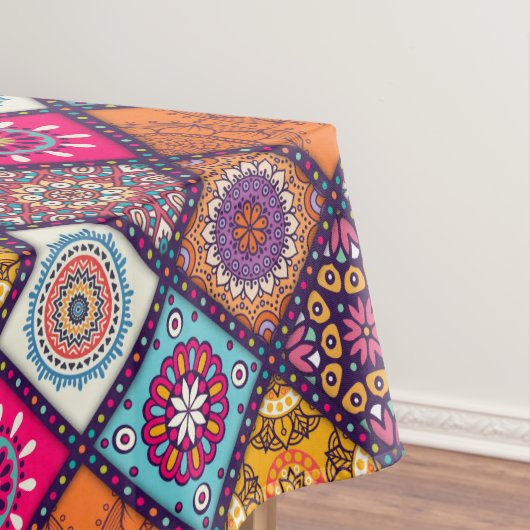 Mandala/Marokkaans Tile Pattern Tafelkleed (Voorbeeld)