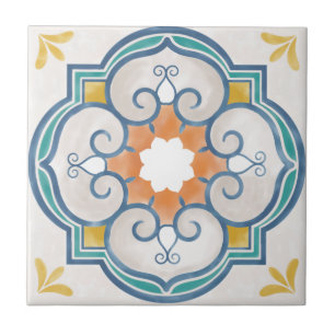 Mandala/Marokkaans Tile Pattern Tegeltje
