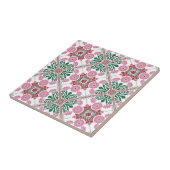 Mandala/Marokkaans Tile Pattern Tegeltje (Zijkant)