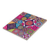 Mandala/Marokkaans Tile Pattern  Tegeltje (Zijkant)