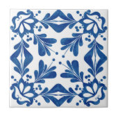 Mandala/Marokkaans Tile Pattern  Tegeltje (Voorkant)