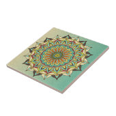 Mandala/Marokkaans Tile Pattern Tegeltje (Zijkant)
