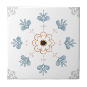 Mandala/Marokkaans Tile Pattern  Tegeltje