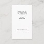 Mandala Massage Therapist visitekaartje (Achterkant)